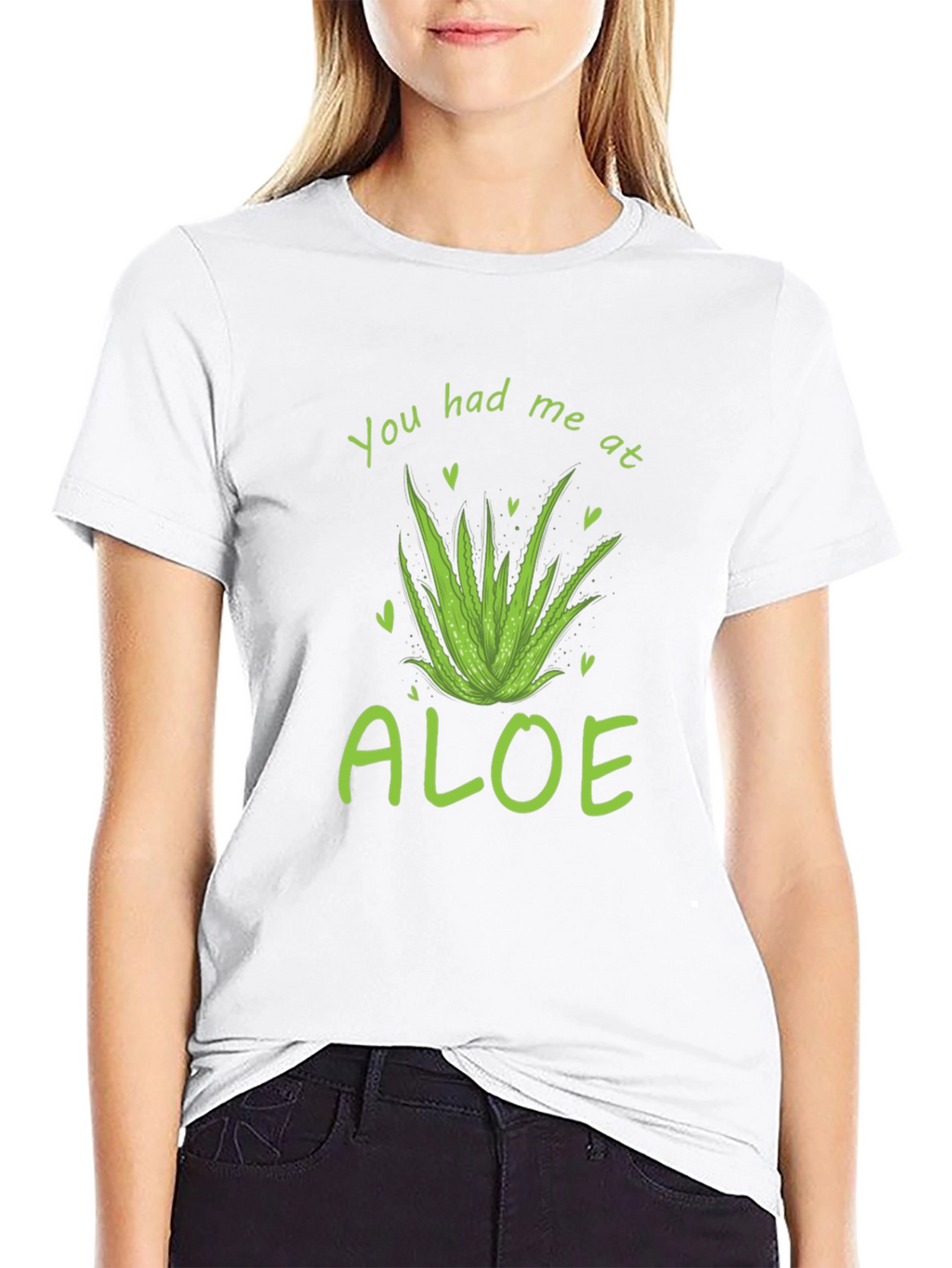 You Had Me At Aloe T-Shirt - Black