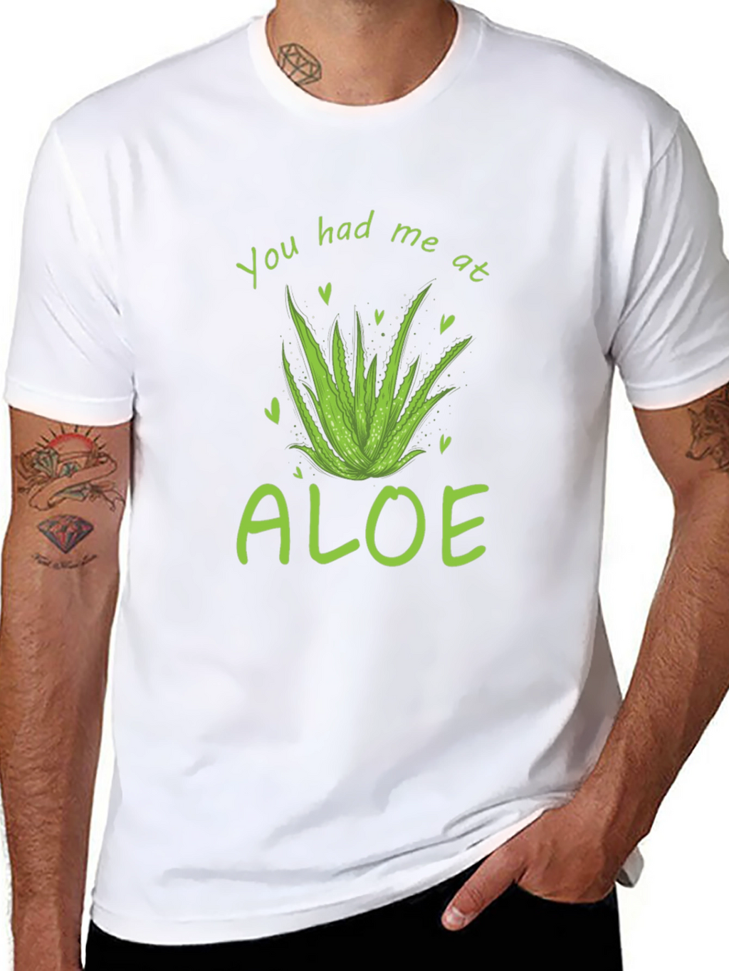 You Had Me At Aloe T-Shirt - Black