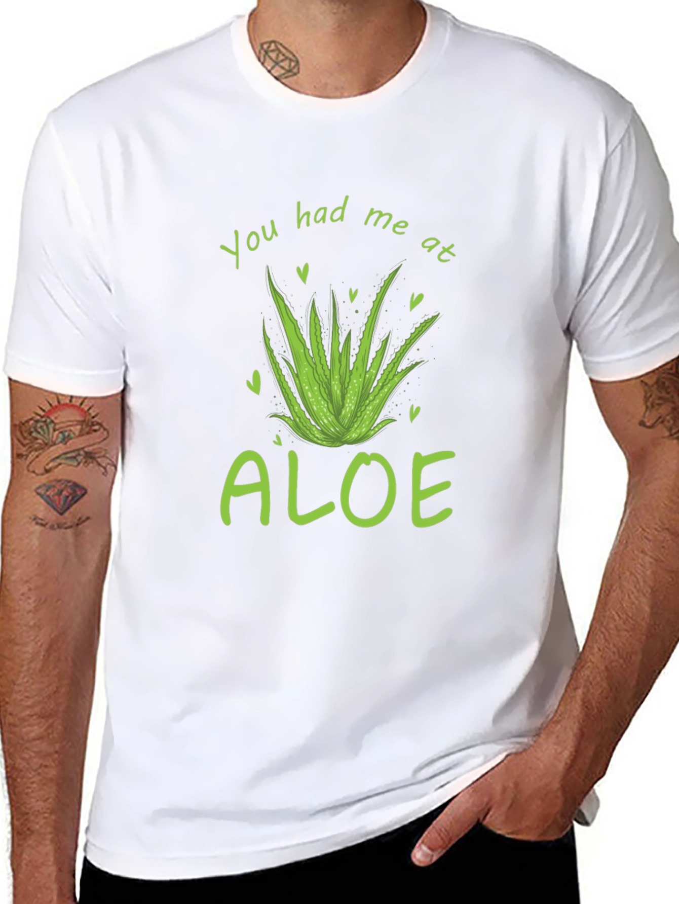 You Had Me At Aloe T-Shirt - Black