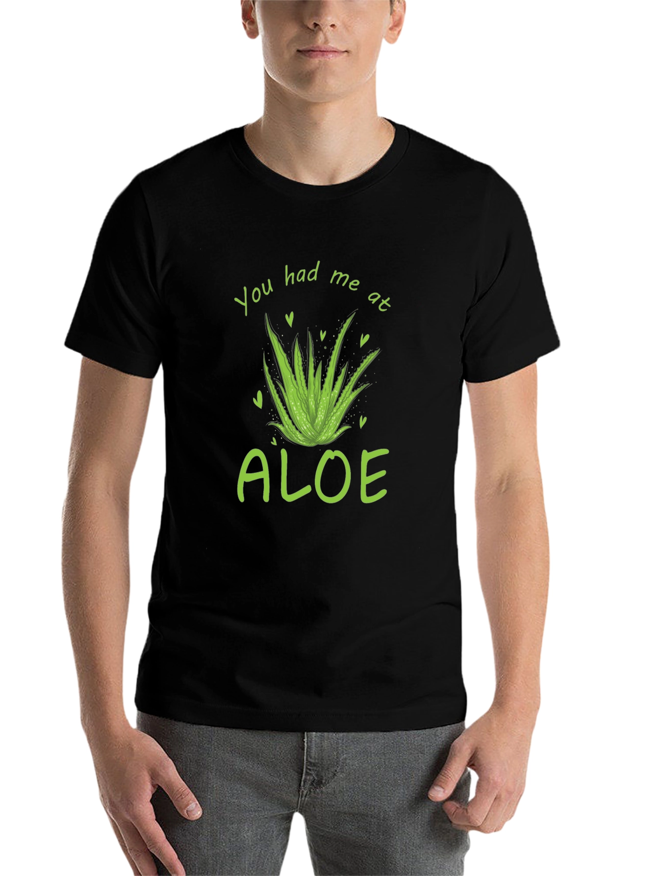 You Had Me At Aloe T-Shirt - Black