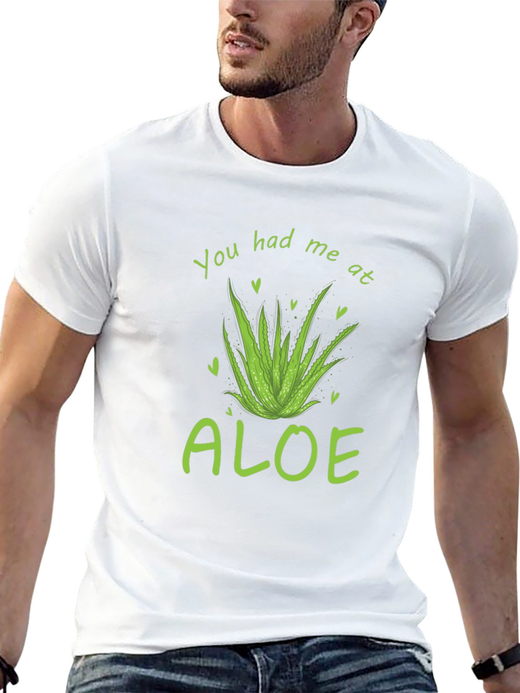 You Had Me At Aloe T-Shirt - Black