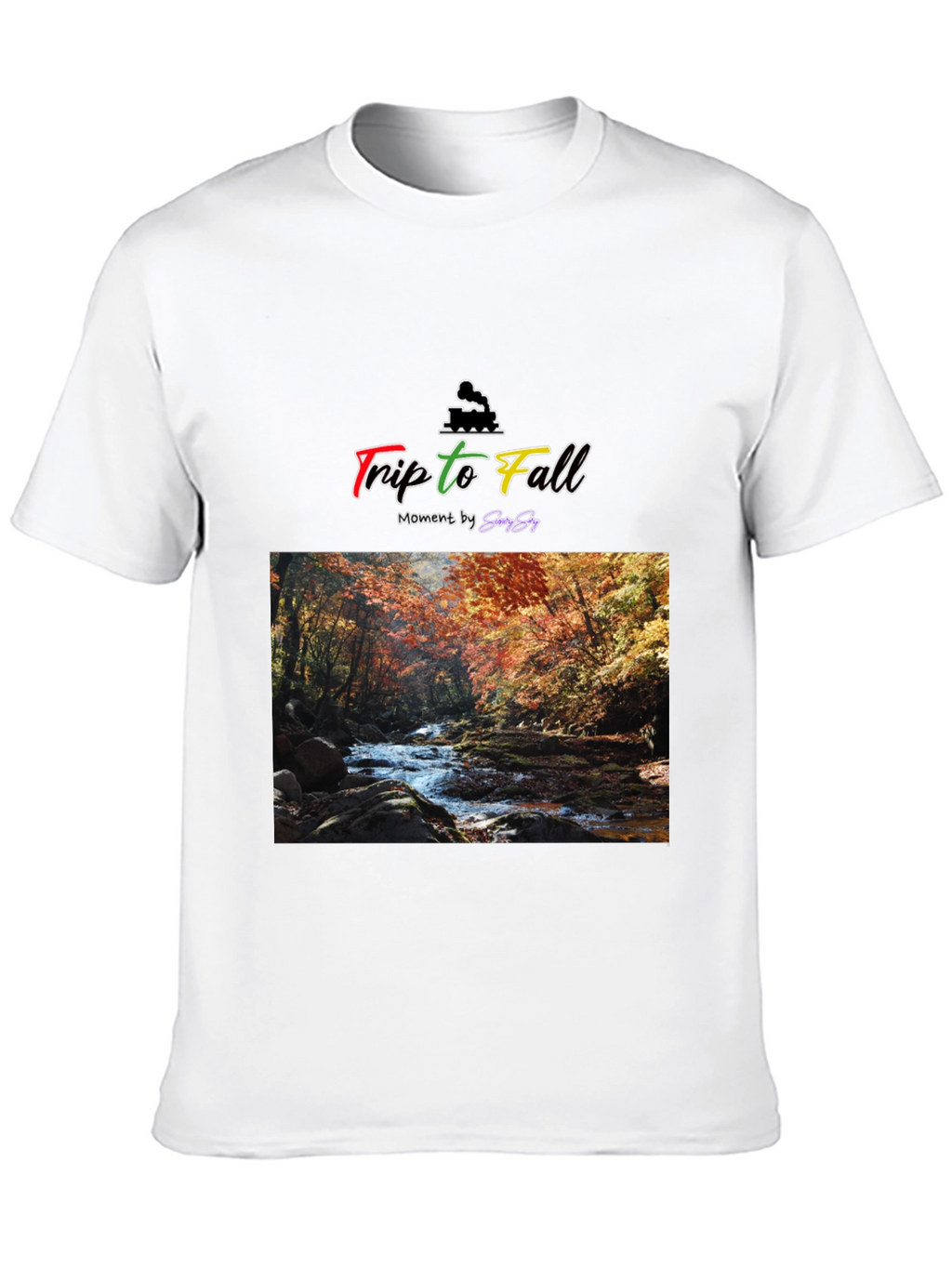 Trip to Fall T-Shirt - Nature Stream Design
