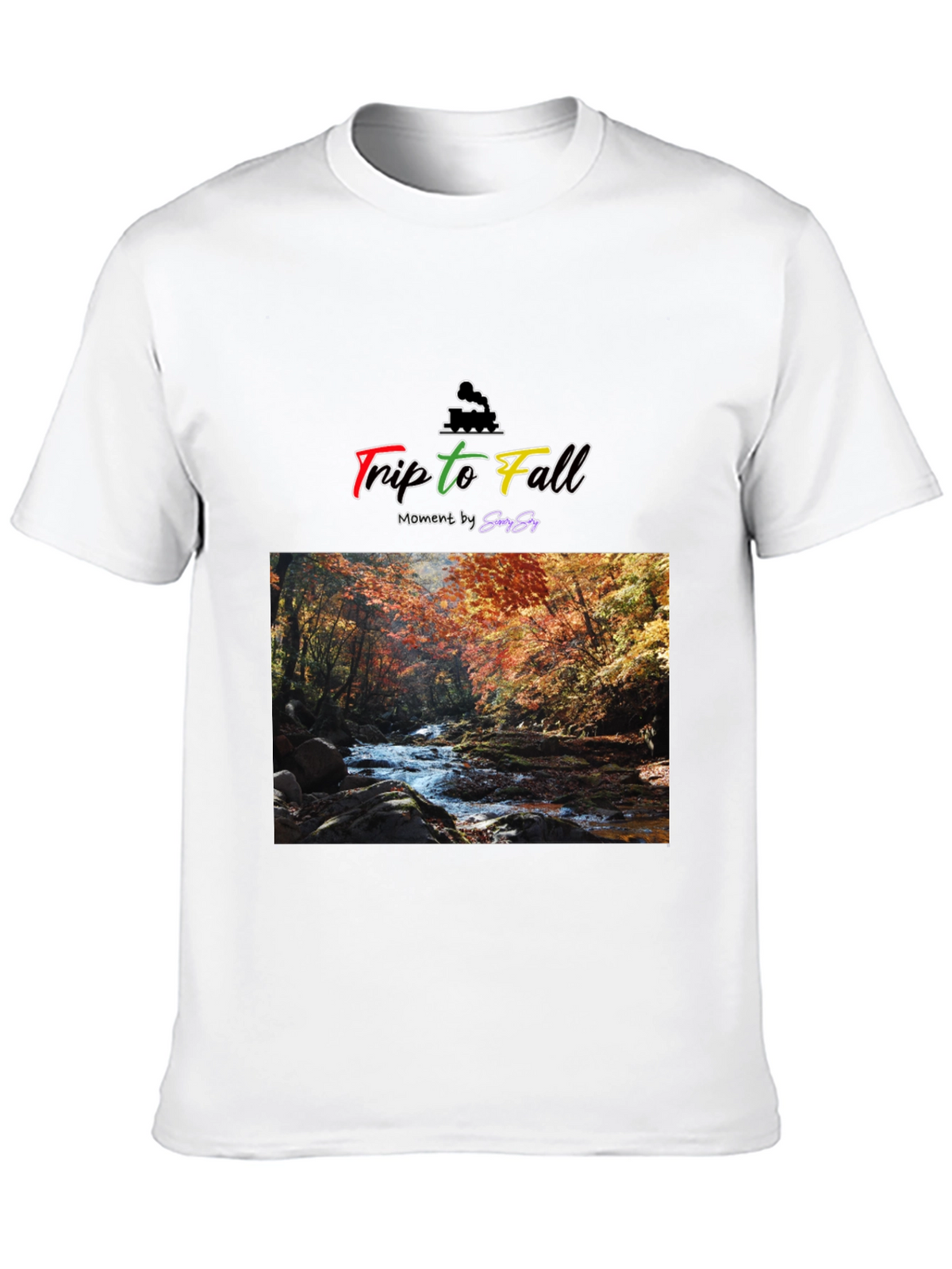Trip to Fall T-Shirt - Nature Stream Design