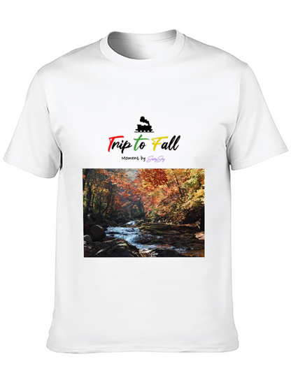 Trip to Fall T-Shirt - Nature Stream Design