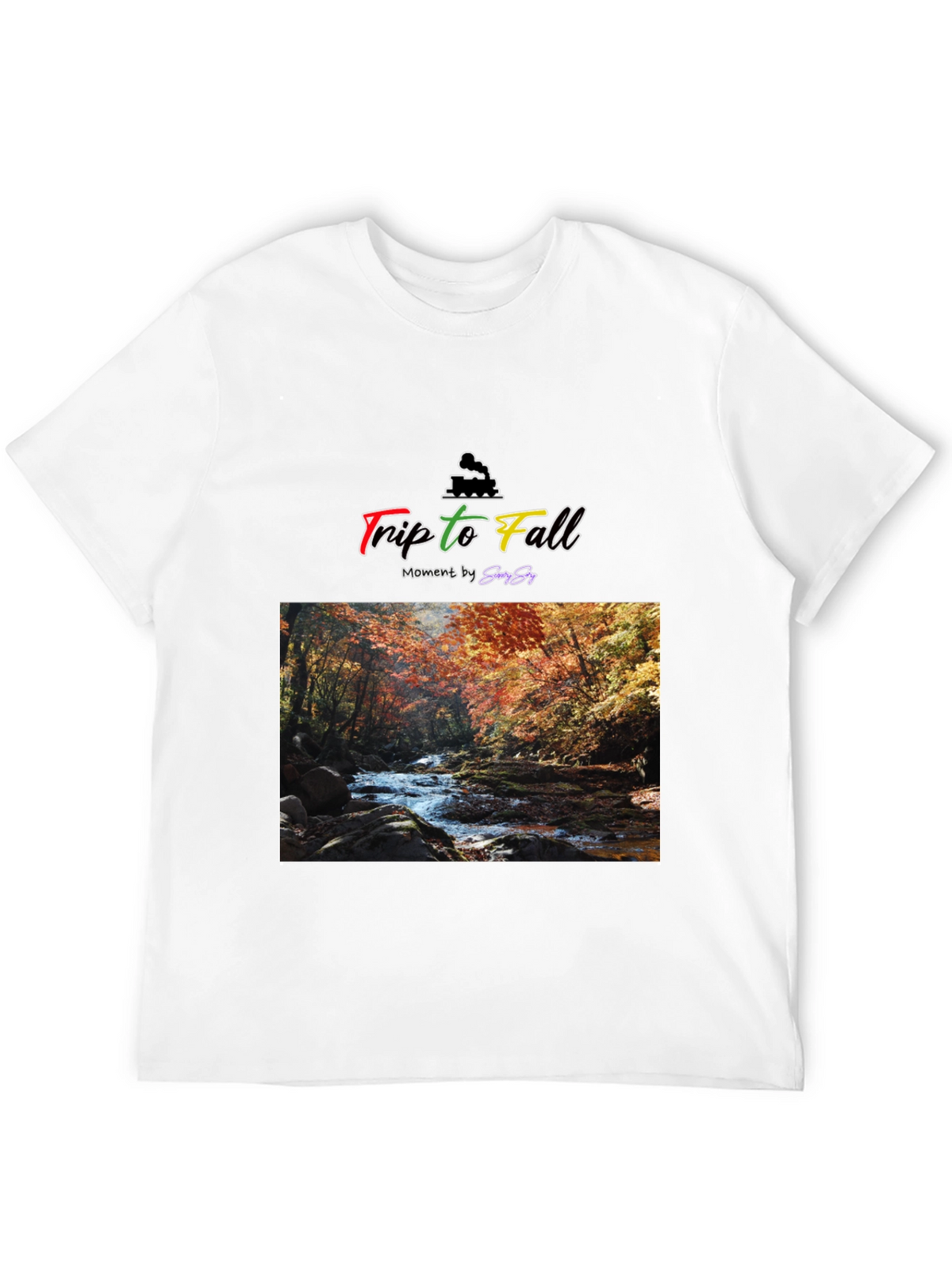 Trip to Fall T-Shirt - Nature Stream Design