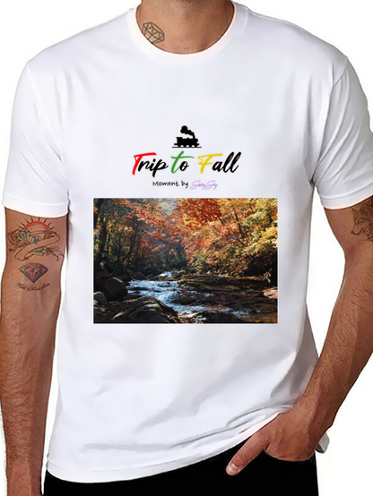 Trip to Fall T-Shirt - Nature Stream Design