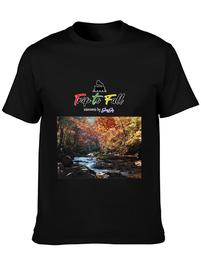 Trip to Fall T-Shirt - Nature Stream Design