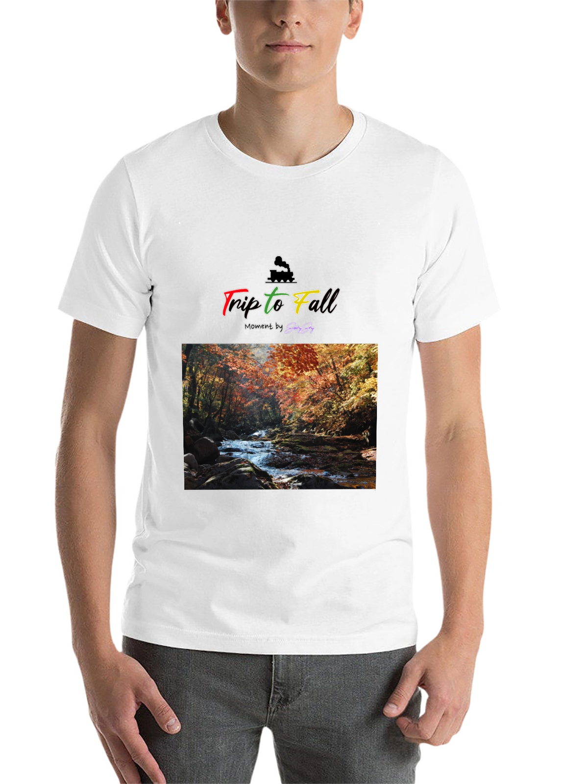 Trip to Fall T-Shirt - Nature Stream Design
