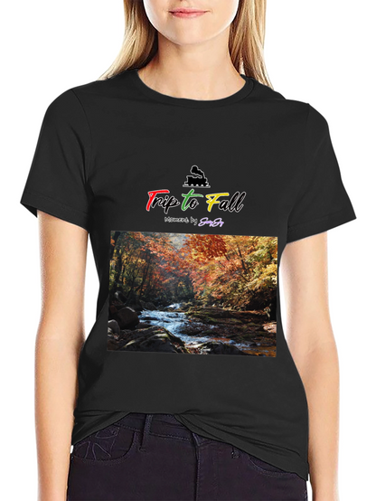 Trip to Fall T-Shirt - Nature Stream Design