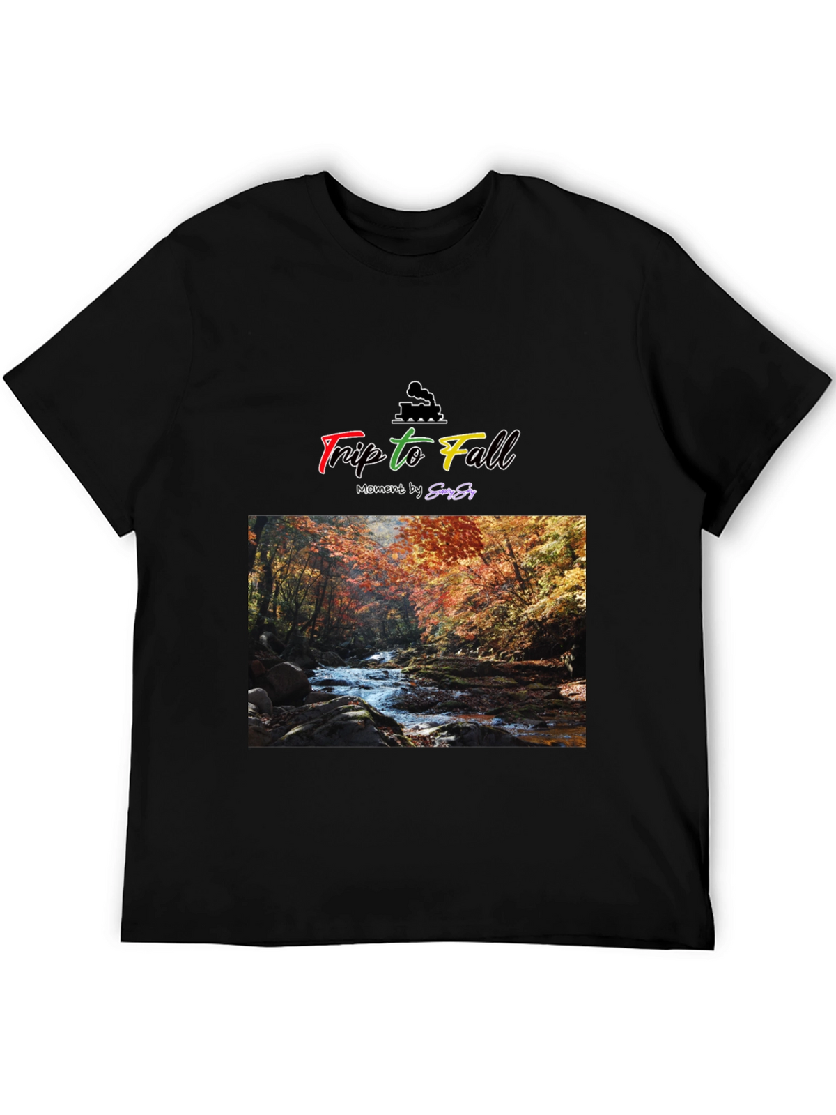 Trip to Fall T-Shirt - Nature Stream Design