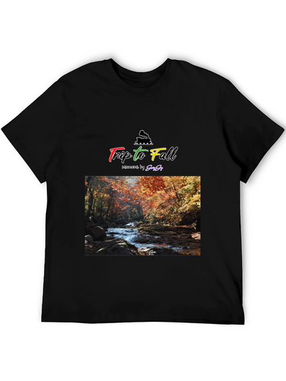 Trip to Fall T-Shirt - Nature Stream Design