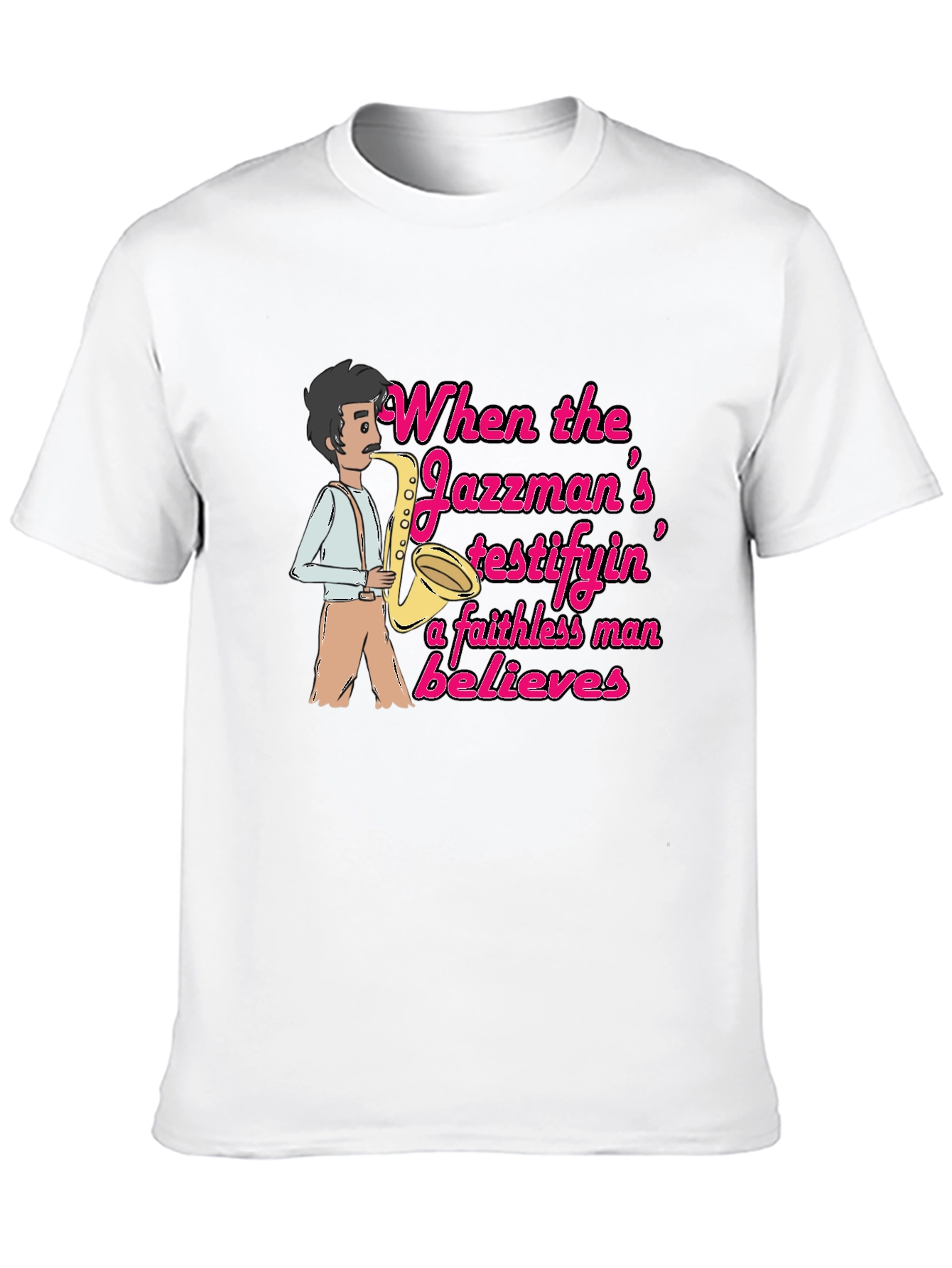 Jazzman Believes Graphic T-Shirt
