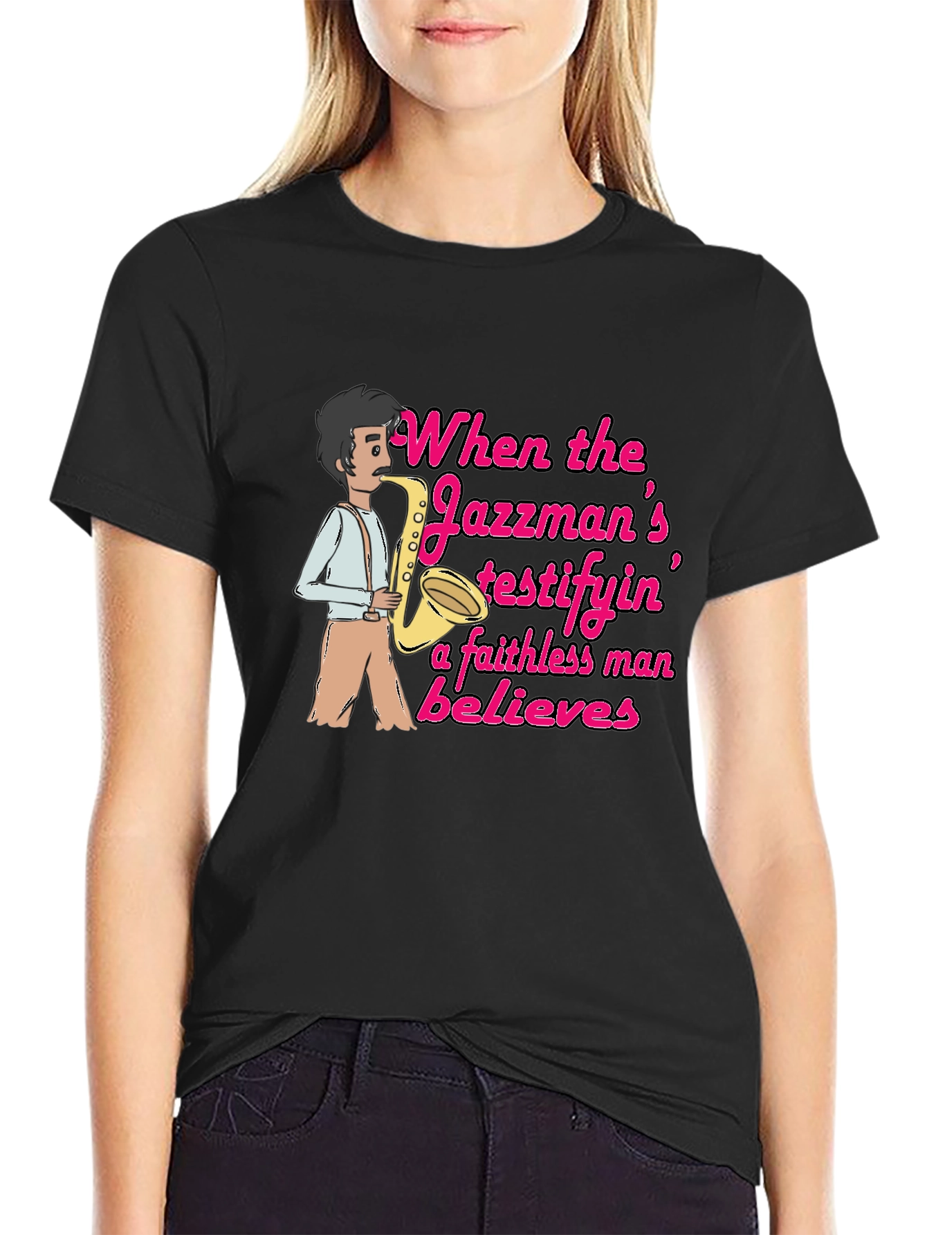 Jazzman Believes Graphic T-Shirt