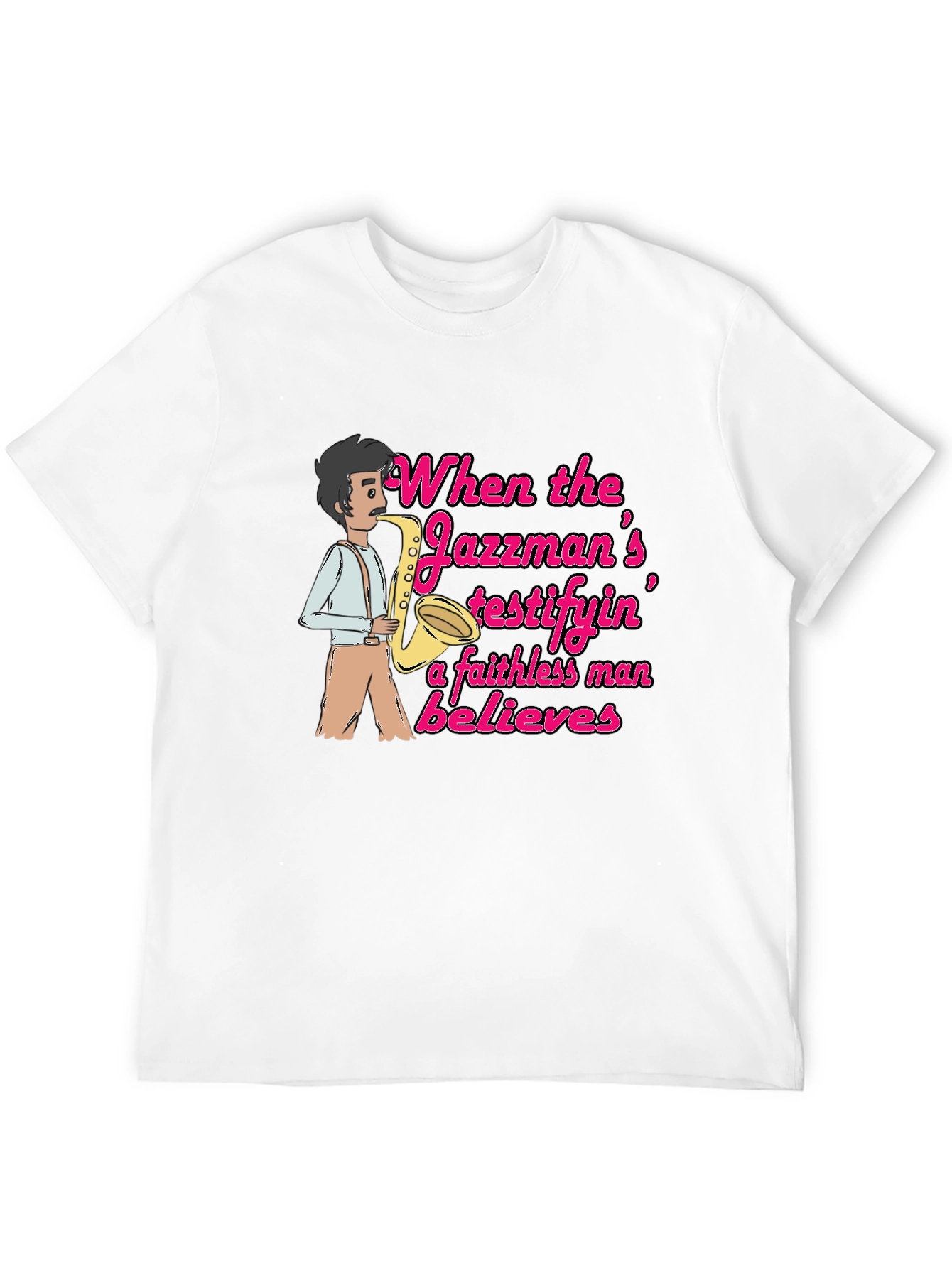 Jazzman Believes Graphic T-Shirt