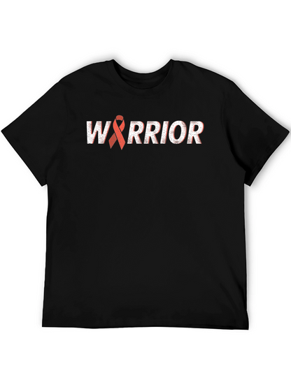 Warrior Ribbon Graphic Tee - Awareness Shirt