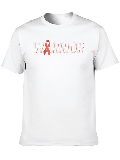 Warrior Ribbon Graphic Tee - Awareness Shirt