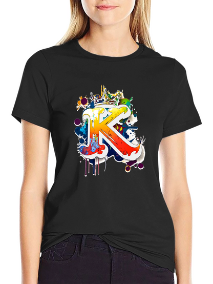 Kingly K Graphic Tee - Stylish & Unique!