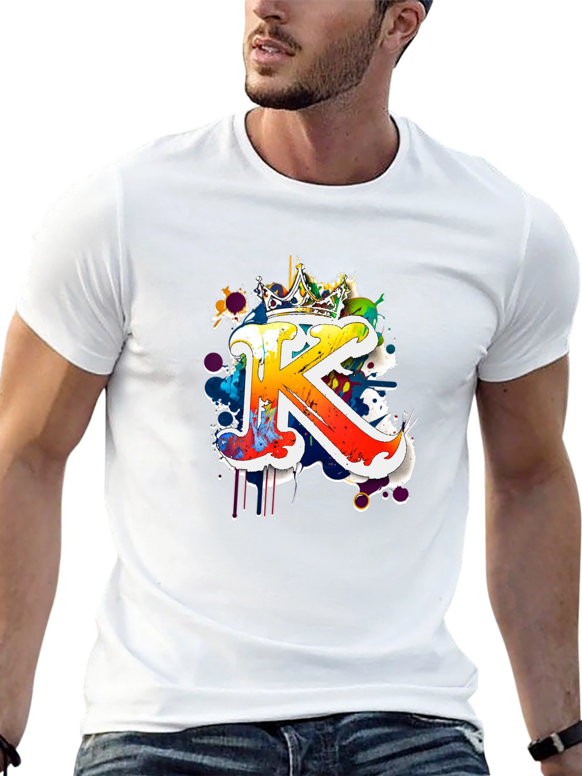 Kingly K Graphic Tee - Stylish & Unique!