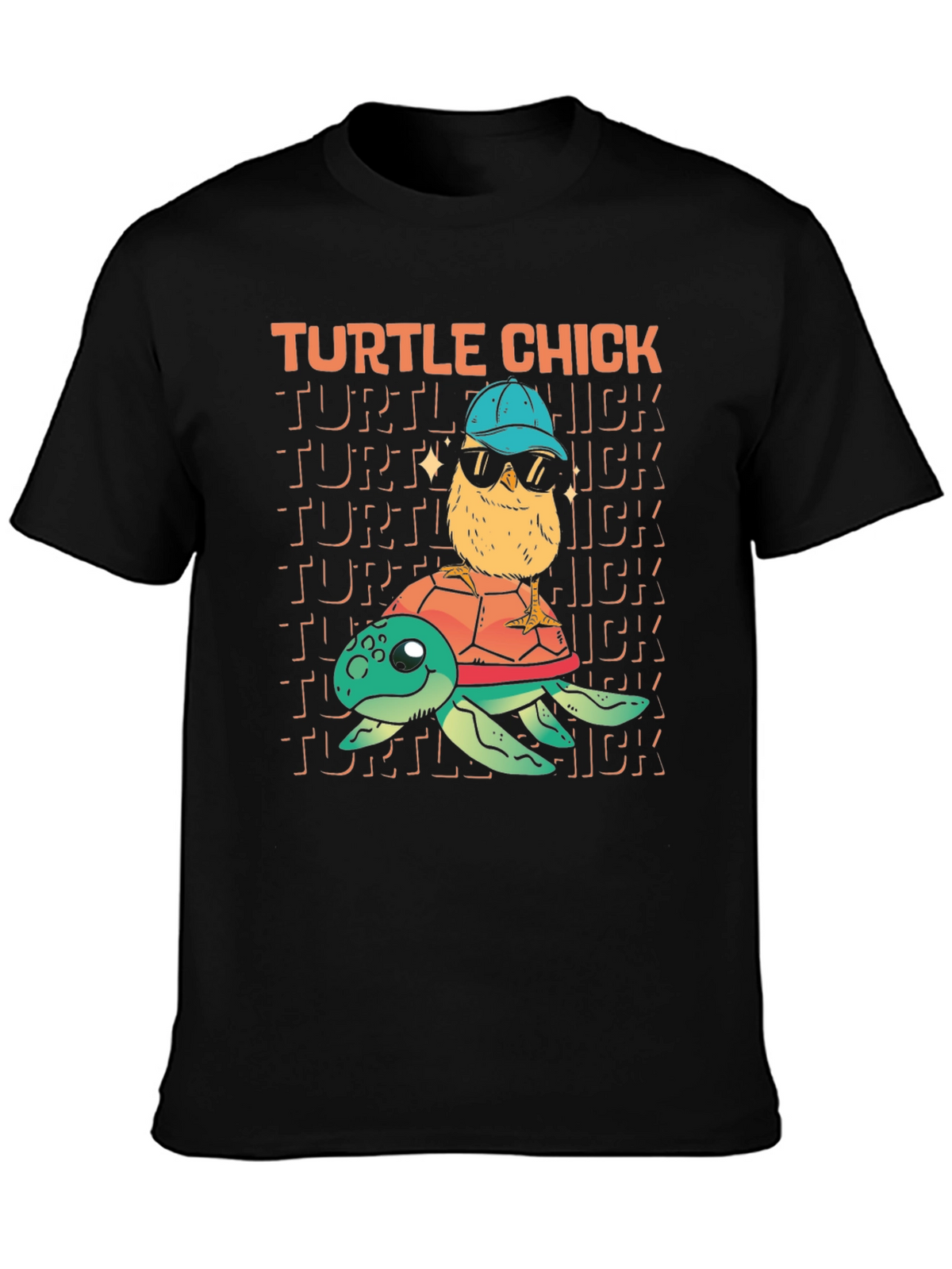 Turtle Chick Graphic T-Shirt