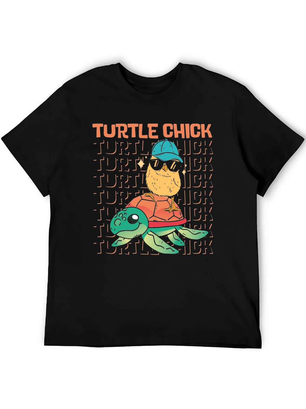 Turtle Chick Graphic T-Shirt