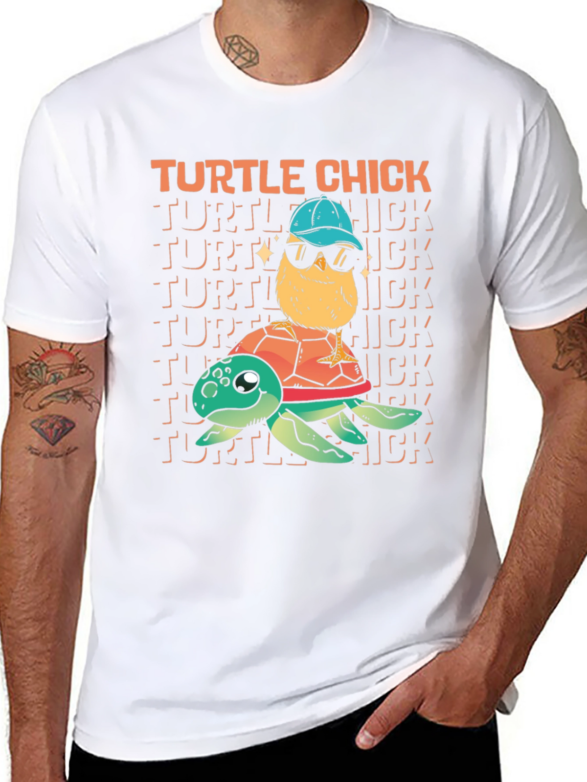 Turtle Chick Graphic T-Shirt