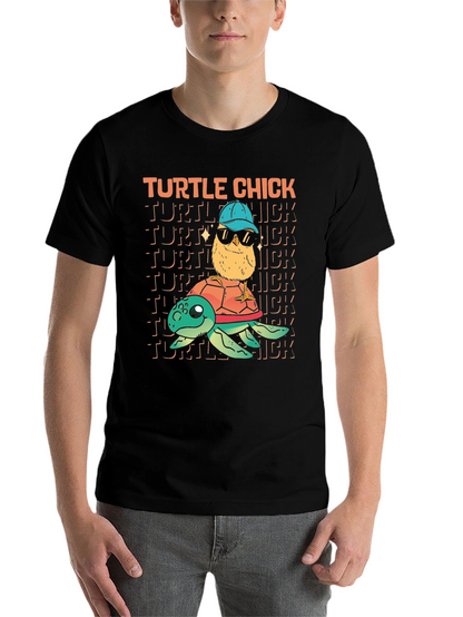 Turtle Chick Graphic T-Shirt