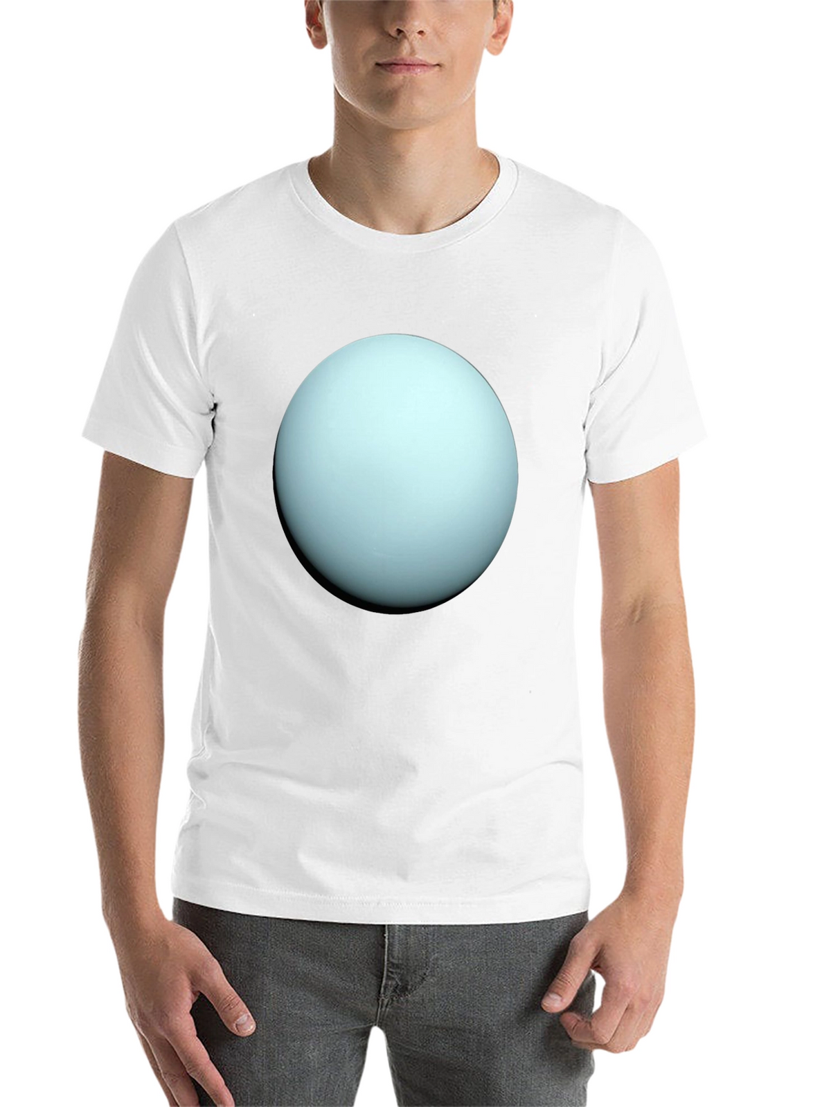 Uranus Graphic T-Shirt - Black Cotton Tee