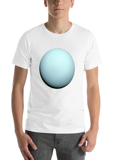 Uranus Graphic T-Shirt - Black Cotton Tee
