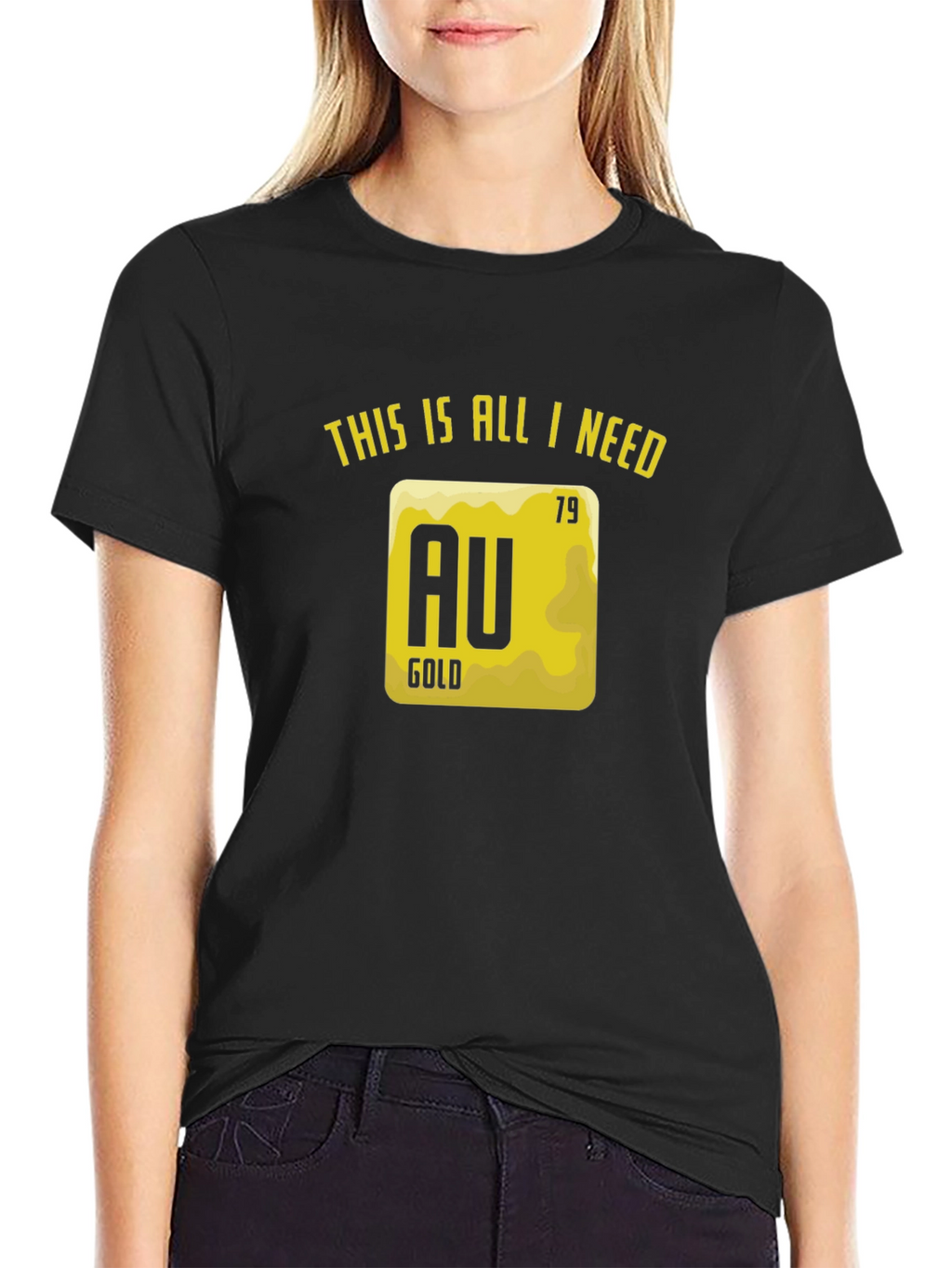 Gold Element T-Shirt - This is All I Need!