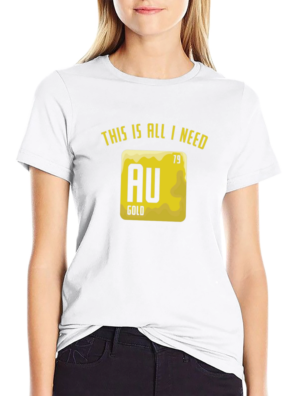 Gold Element T-Shirt - This is All I Need!