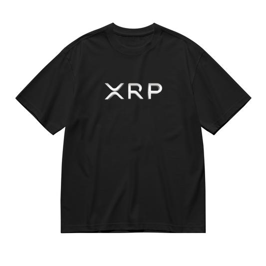 Men's Simple XRP Crypto Minimal Logo Streetwear T-Shirt