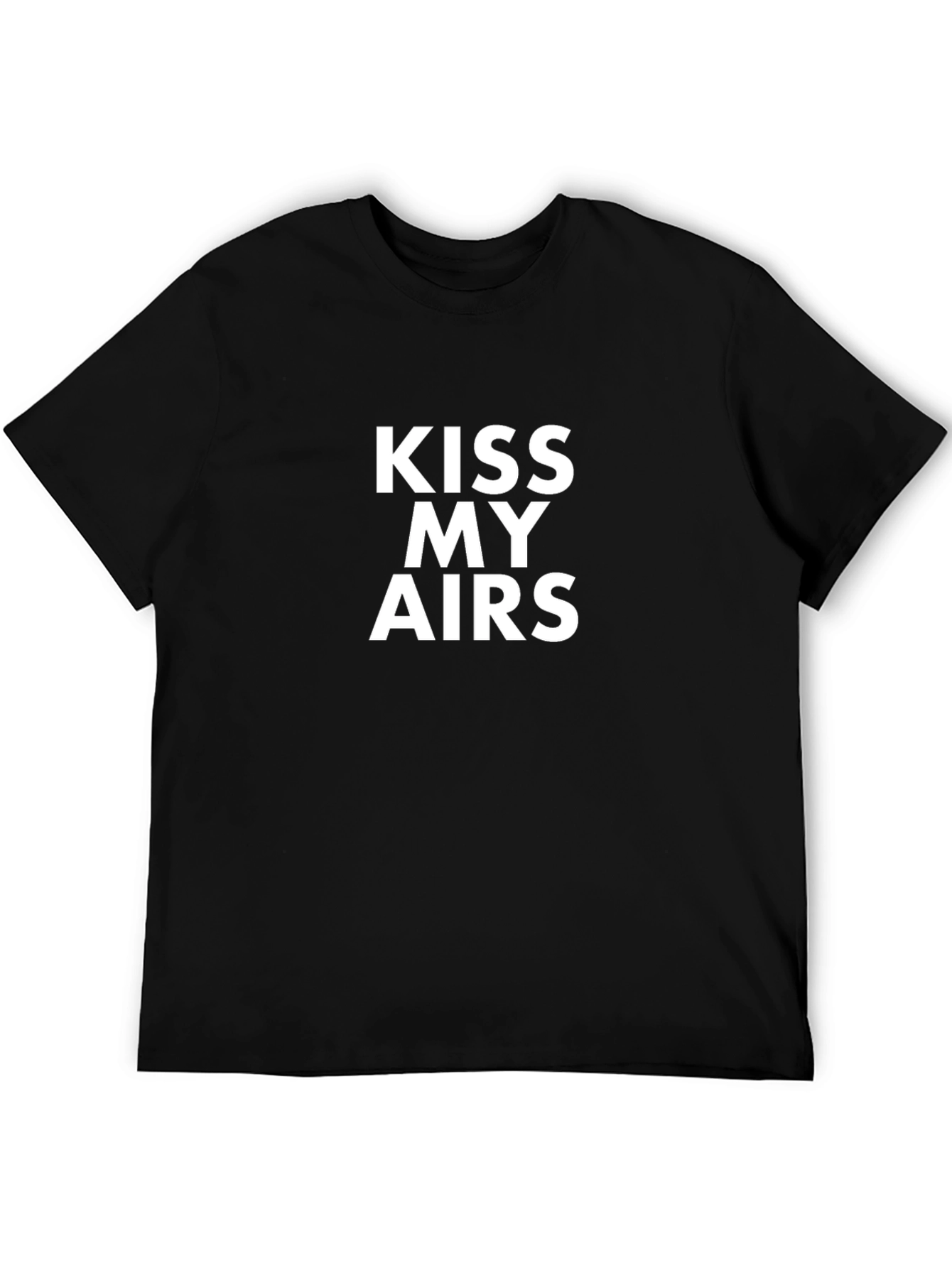 Kiss My Airs Black T-Shirt