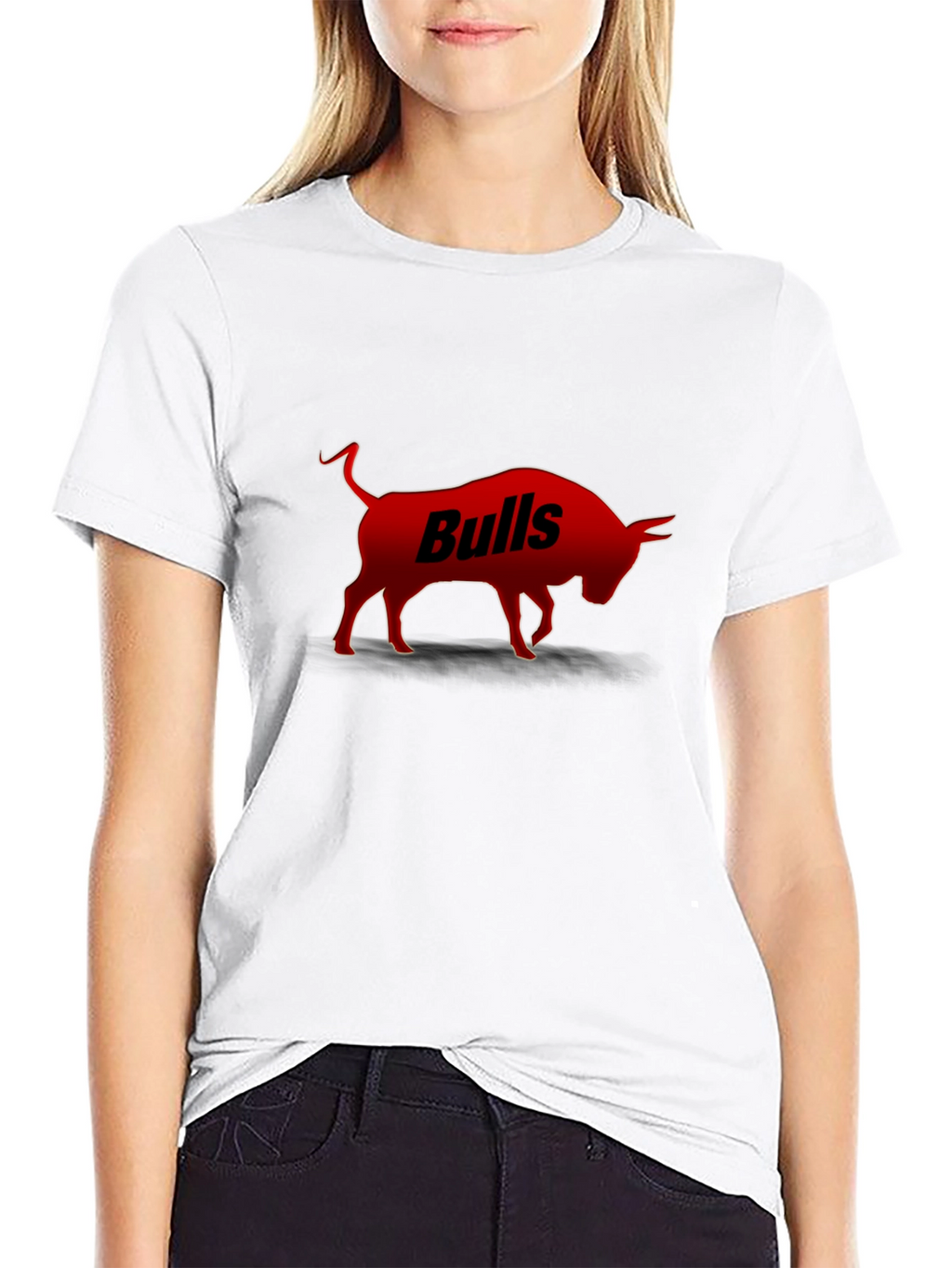 Bulls Graphic Tee - Stylish Cotton Shirt