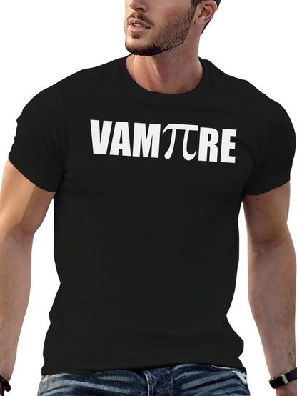 VAMπTRE T-Shirt - Vampire Math Pun Tee