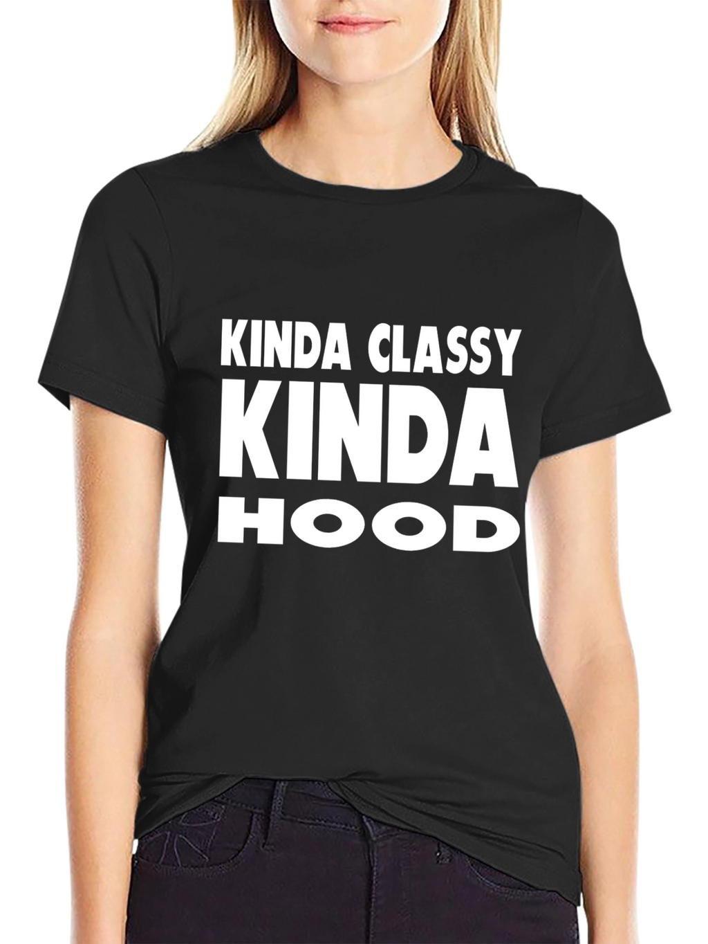 Kinda Classy Kinda Hood Graphic T-Shirt