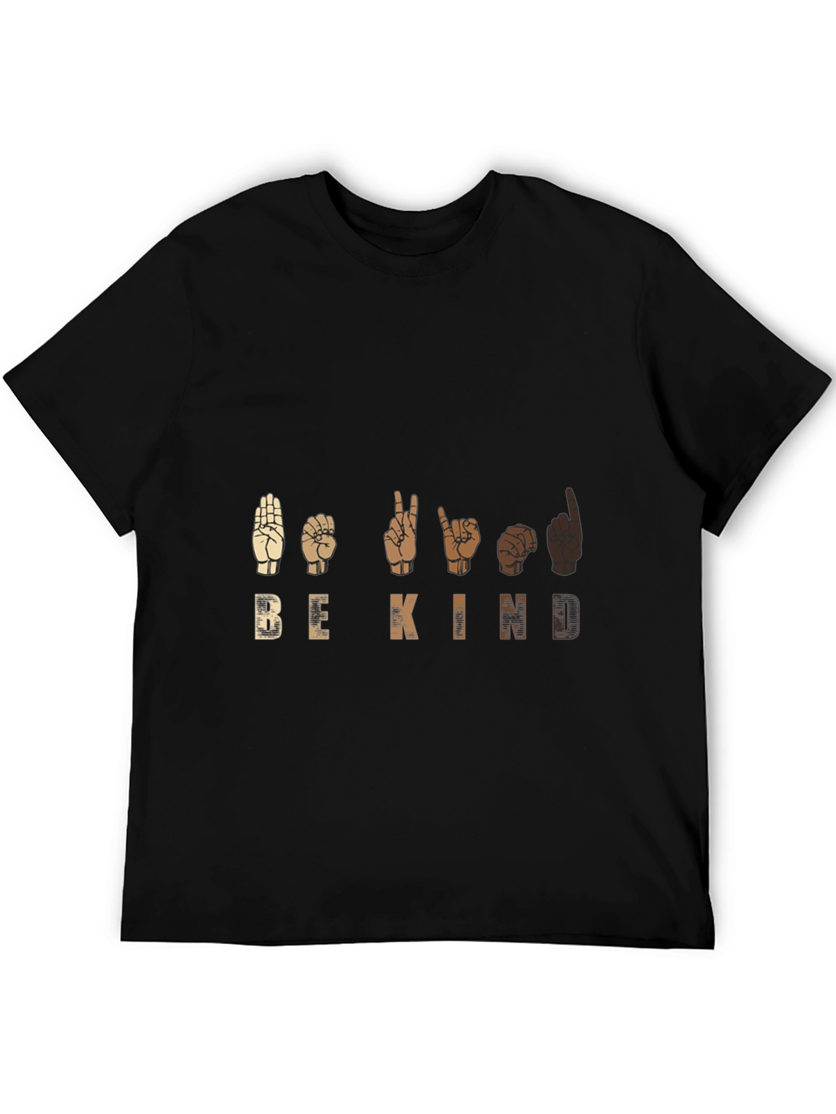Be Kind T-Shirt - ASL Sign Language Design
