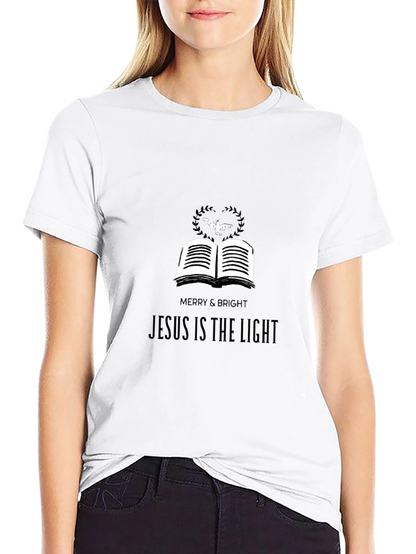 Jesus Is The Light Graphic T-Shirt