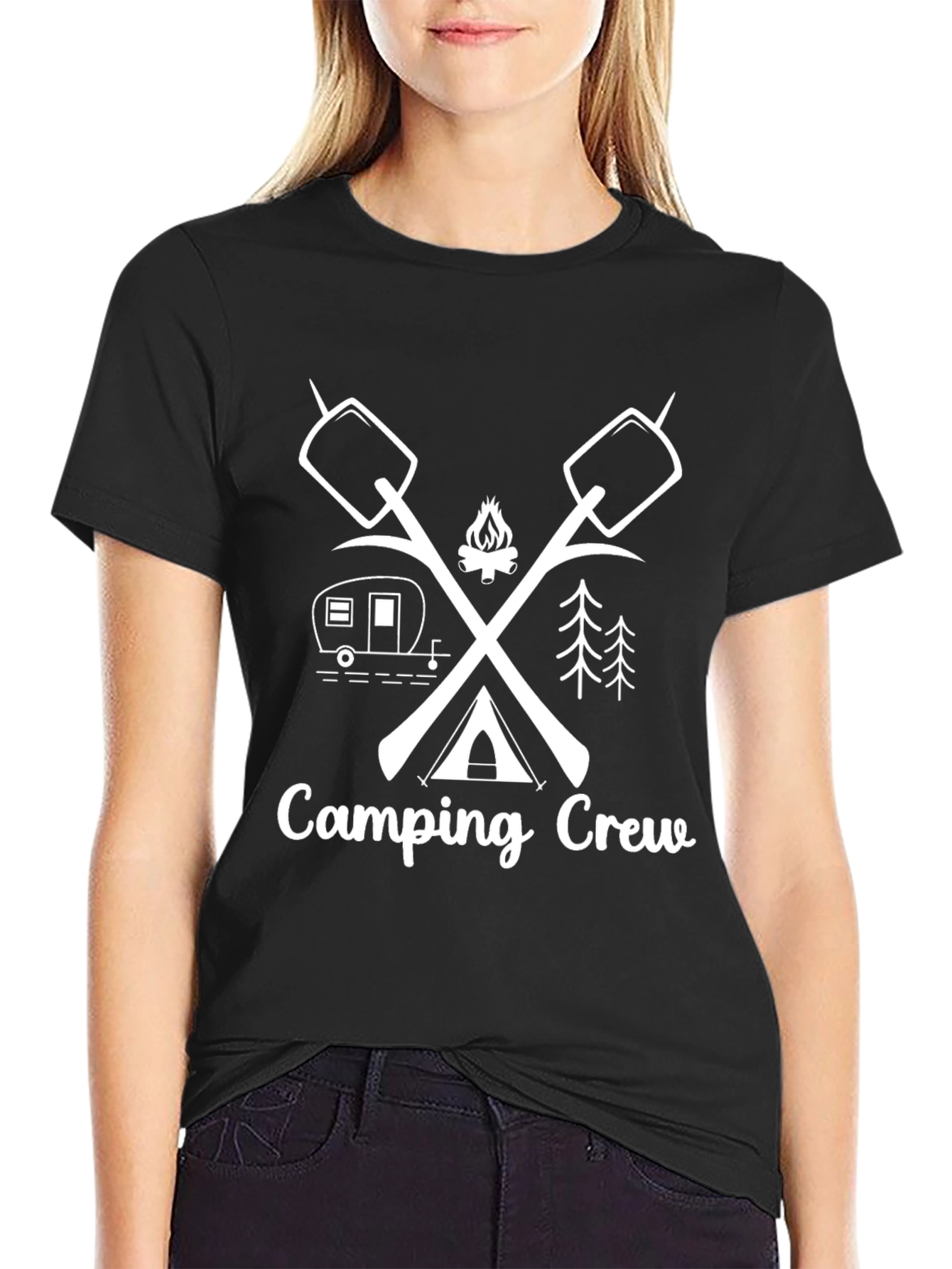 Camping Crew Graphic Tee
