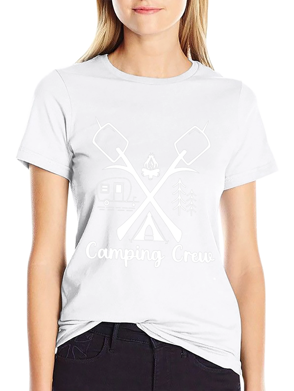 Camping Crew Graphic Tee