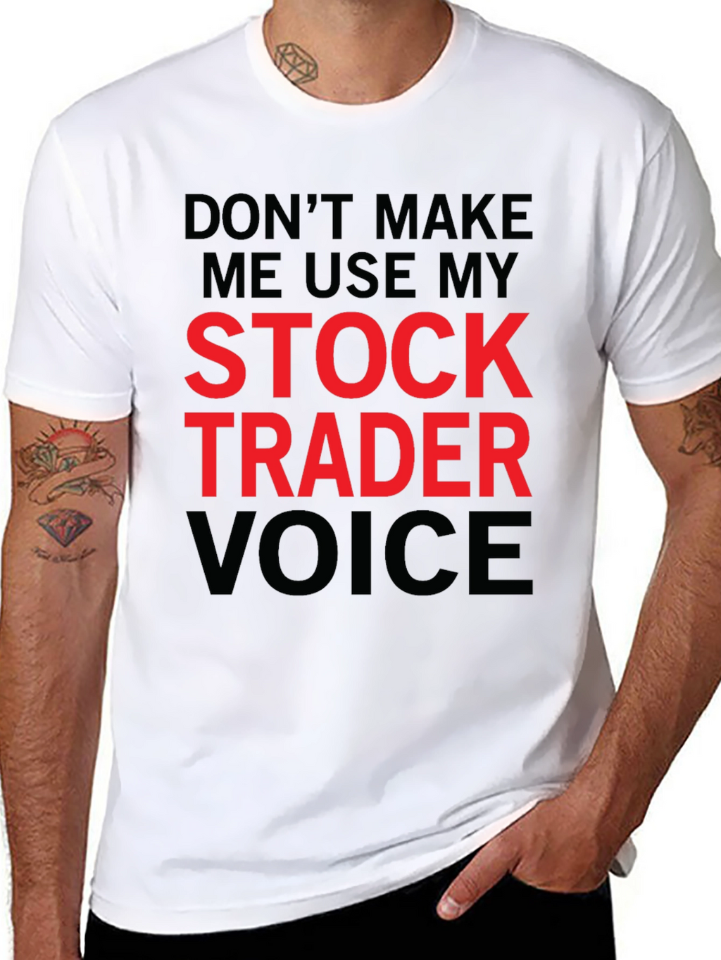 Stock Trader Voice T-Shirt - Funny Trading Tee