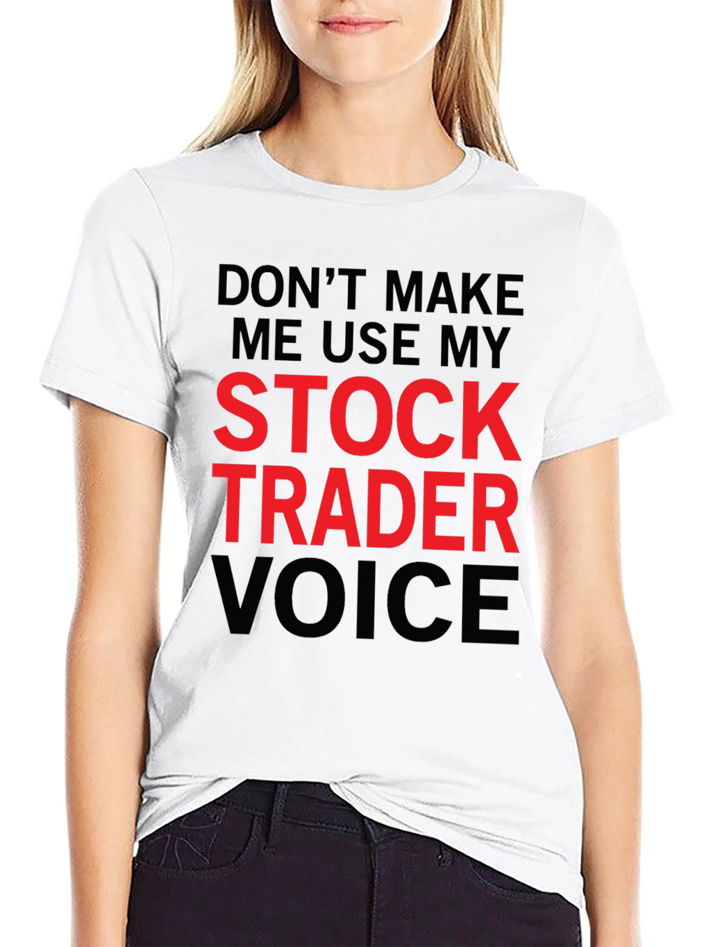 Stock Trader Voice T-Shirt - Funny Trading Tee