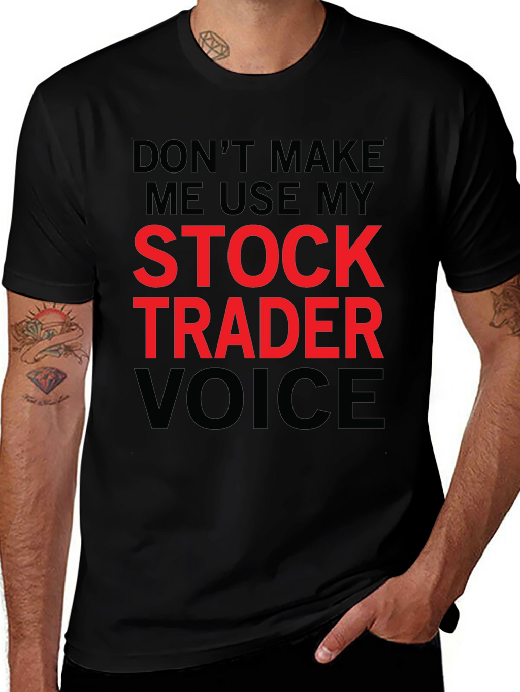 Stock Trader Voice T-Shirt - Funny Trading Tee
