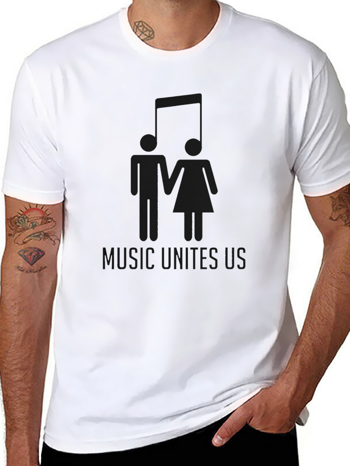 Music Unites Us Unisex T-Shirt