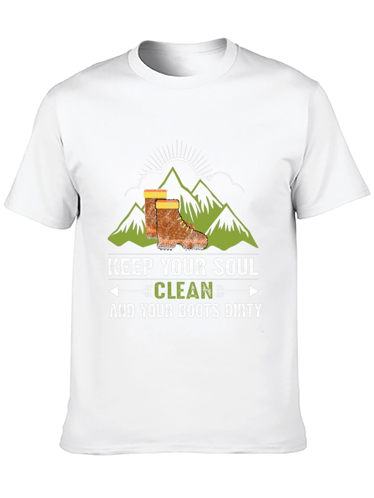 Keep Your Soul Clean Black Graphic Tee