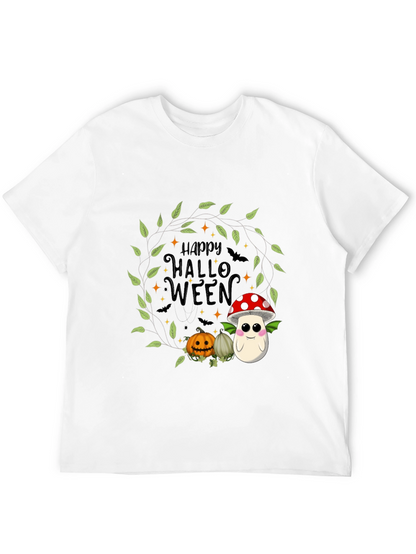 Happy Halloween Mushroom Graphic Tee