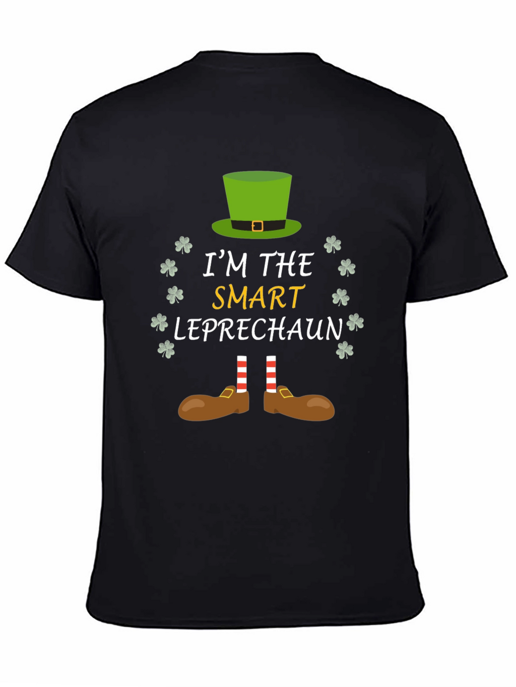 Smart Leprechaun St. Patricks Day Graphic Tee
