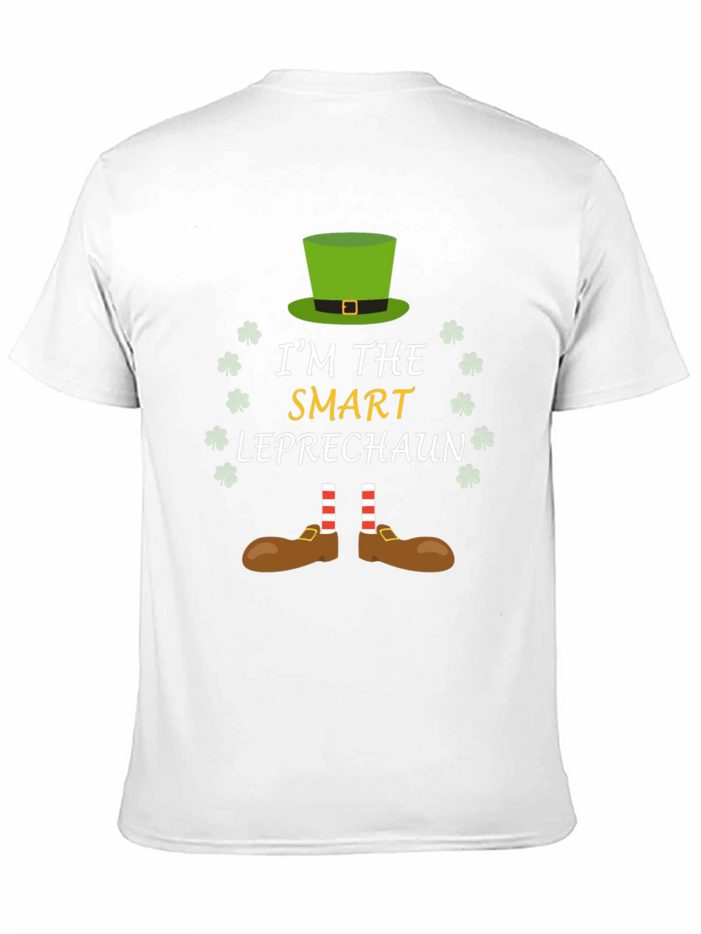 Smart Leprechaun St. Patricks Day Graphic Tee
