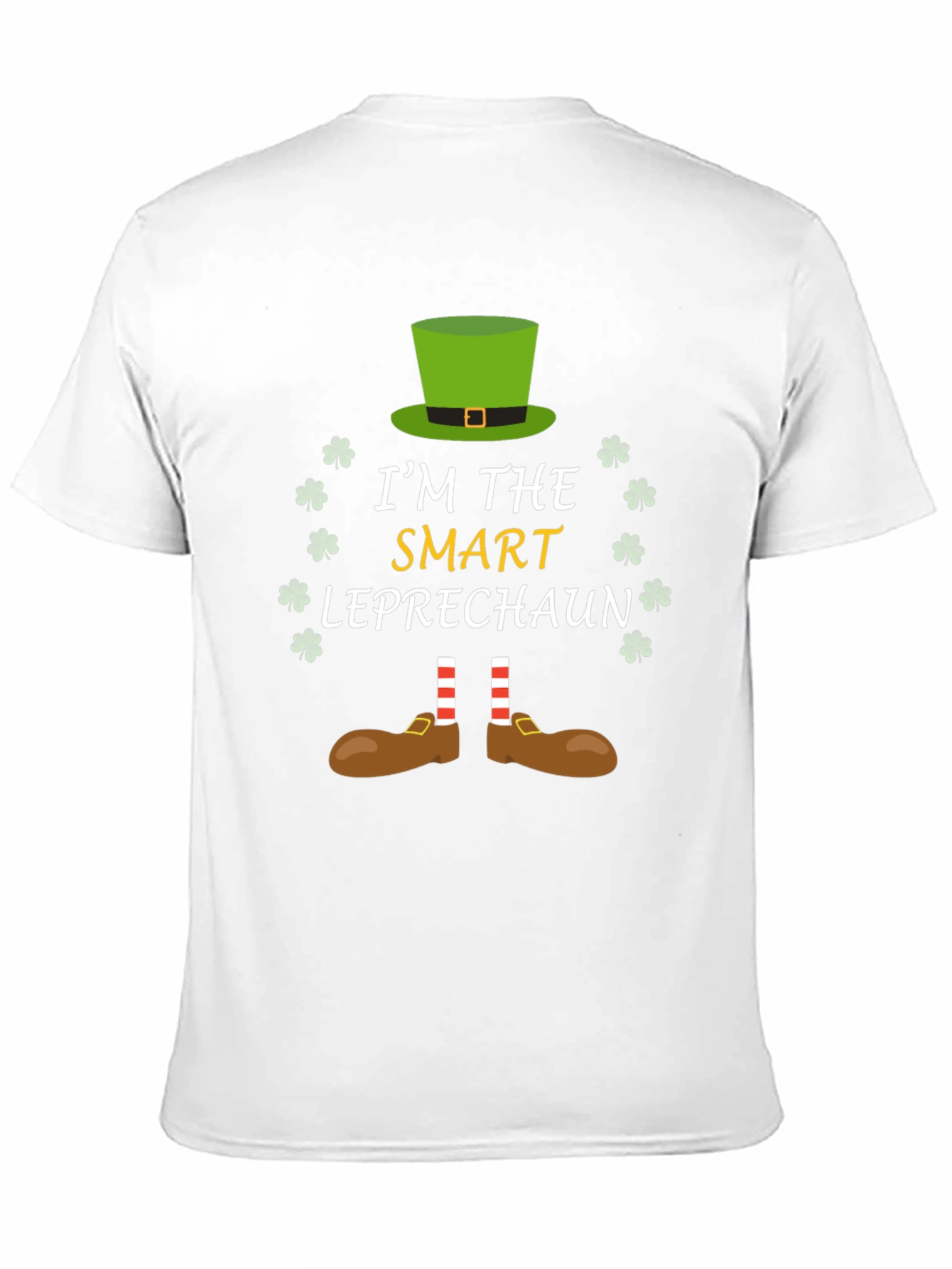 Smart Leprechaun St. Patricks Day Graphic Tee