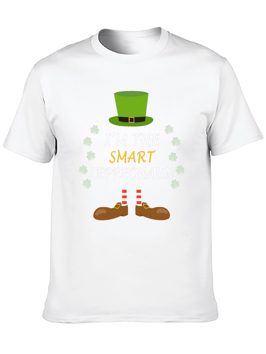 Smart Leprechaun St. Patricks Day Graphic Tee