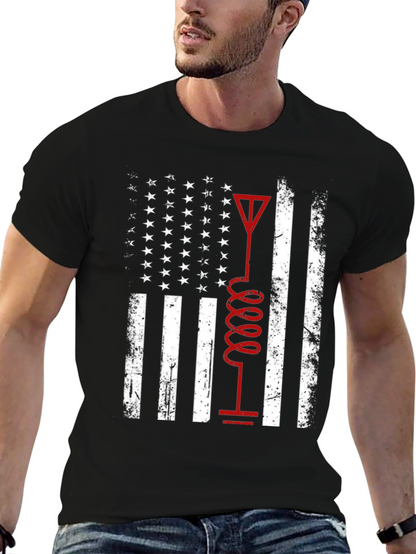 Patriotic Ham Radio Operator T-Shirt